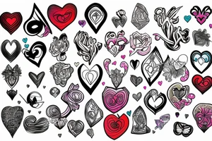 Heart light tattoo idea
