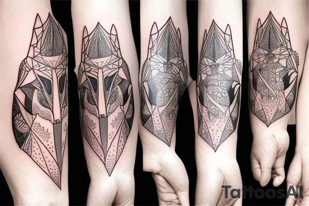 A fox protector tattoo idea