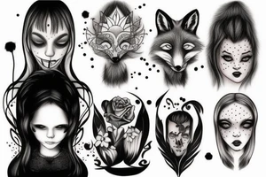 A fox tattoo idea