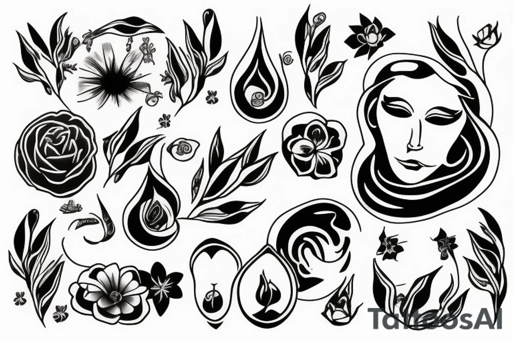 Mother earth tattoo idea