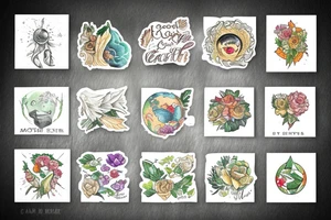 Mother earth tattoo idea