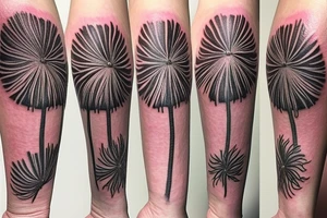 Dandelion tattoo idea