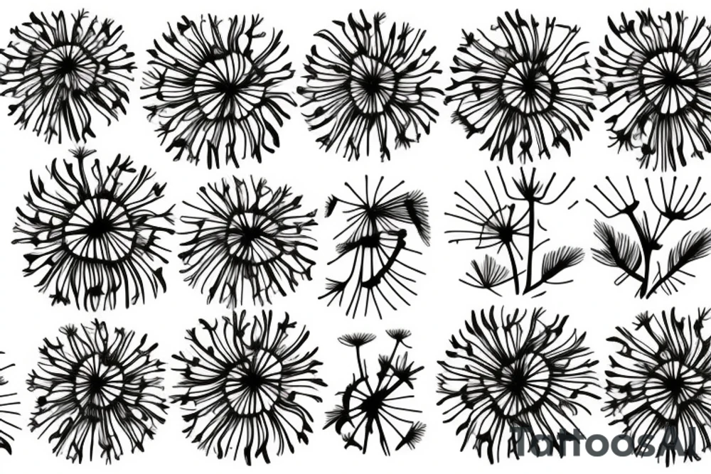 Dandelion tattoo idea