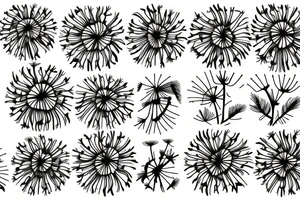Dandelion tattoo idea
