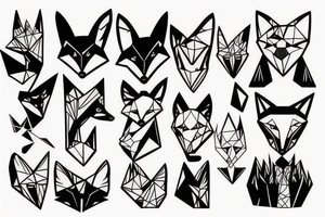 A fox and panic disorder tattoo idea