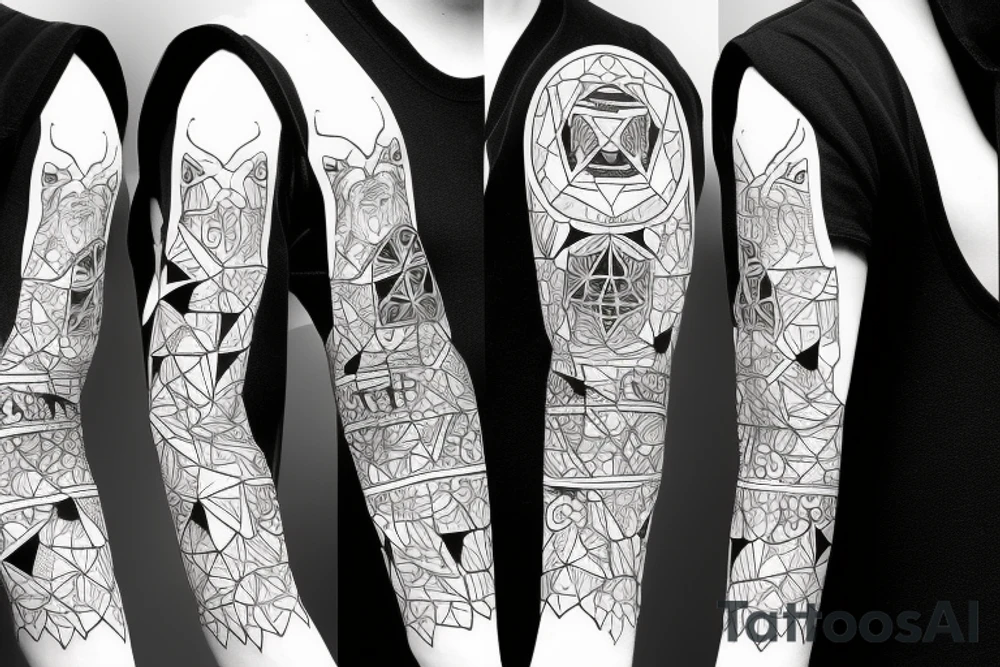 A fox and panic disorder tattoo idea