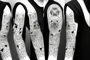 A fox and panic disorder tattoo idea