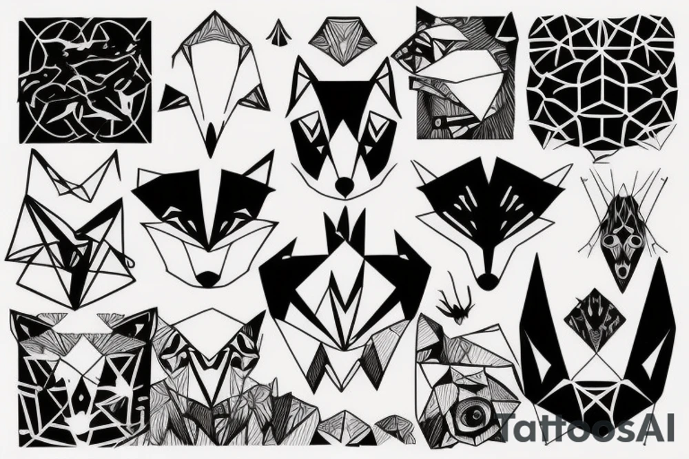 A fox tattoo idea