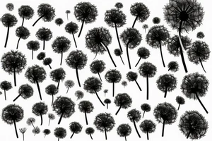 Dandelion tattoo idea
