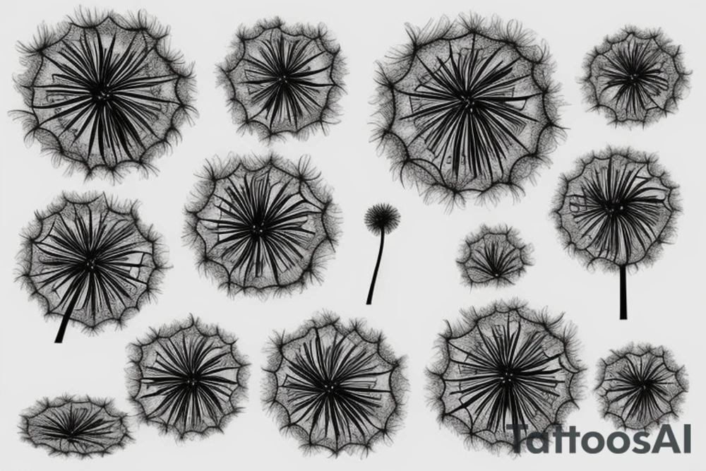 Dandelion tattoo idea