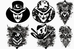 A Rorschach Ink Blot tattoo idea