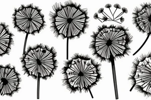 Dandelion tattoo idea