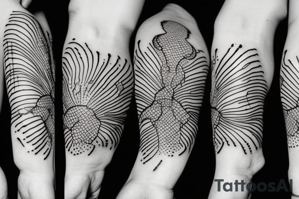 A Rorschach Ink Blot tattoo idea