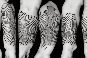 A Rorschach Ink Blot tattoo idea