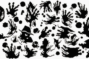 A Rorschach Ink Blot tattoo idea