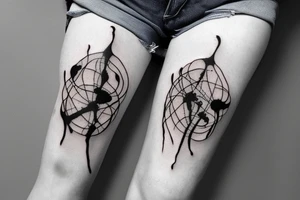 A Rorschach Ink Blot tattoo idea