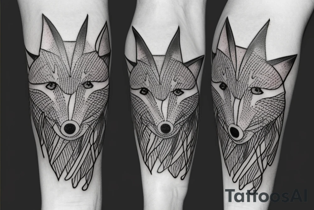 A neuropsychological fox tattoo idea