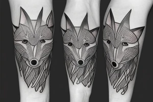 A neuropsychological fox tattoo idea