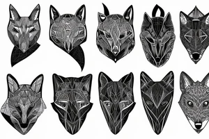 A neuropsychological fox tattoo idea