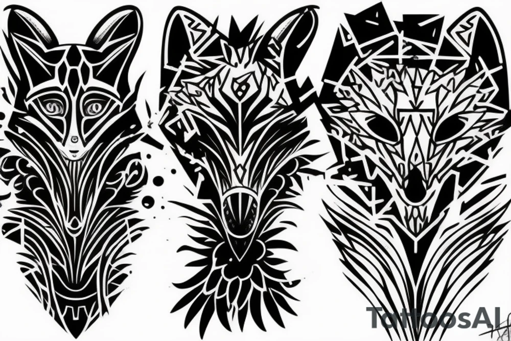 A neuropsychological fox tattoo idea