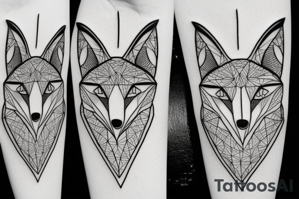 A neuropsychological fox tattoo idea