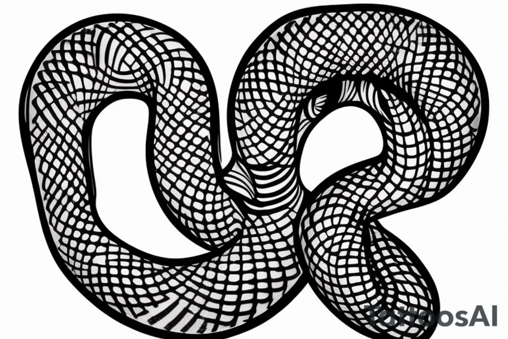 Figure 8 snake tattoo idea