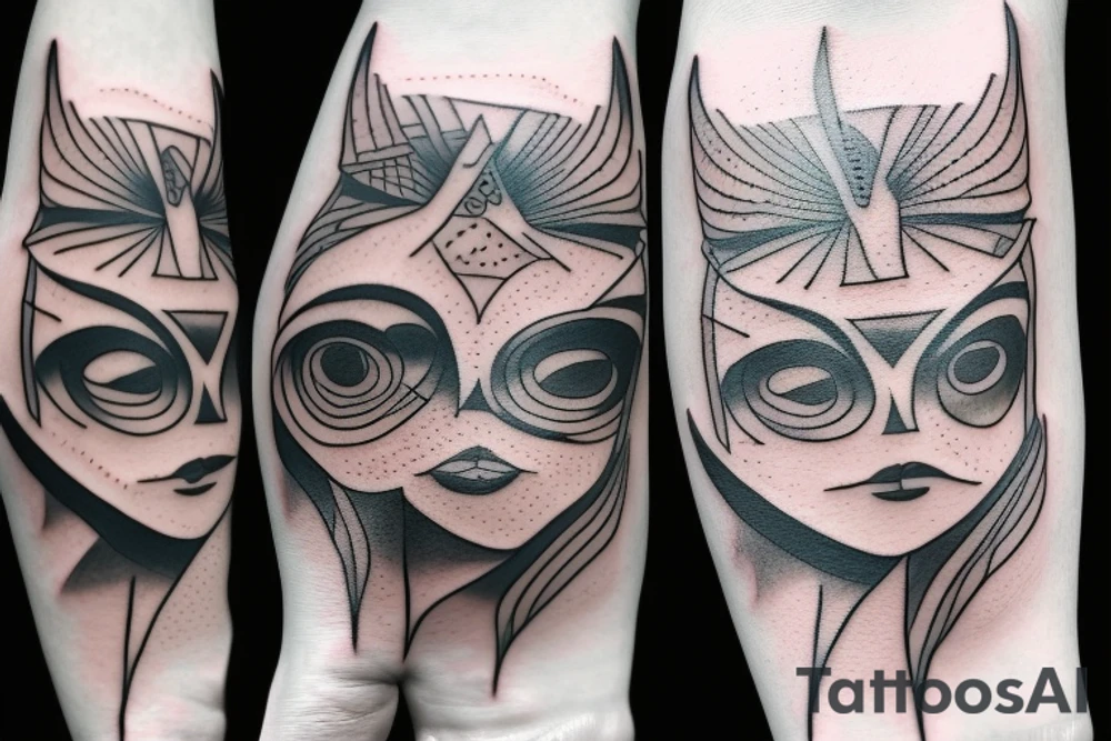 vision eyes tattoo idea