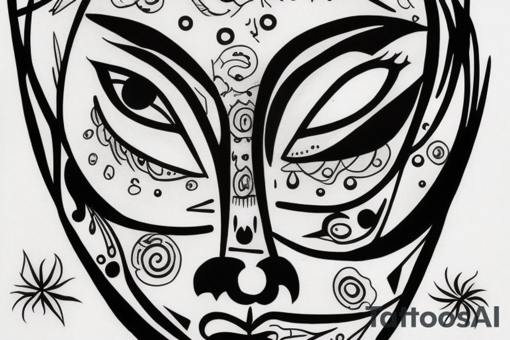 vision eyes tattoo idea