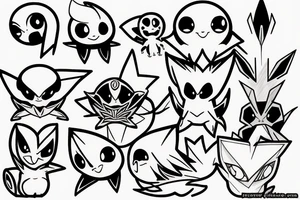 ectoplasma pokemon tattoo idea