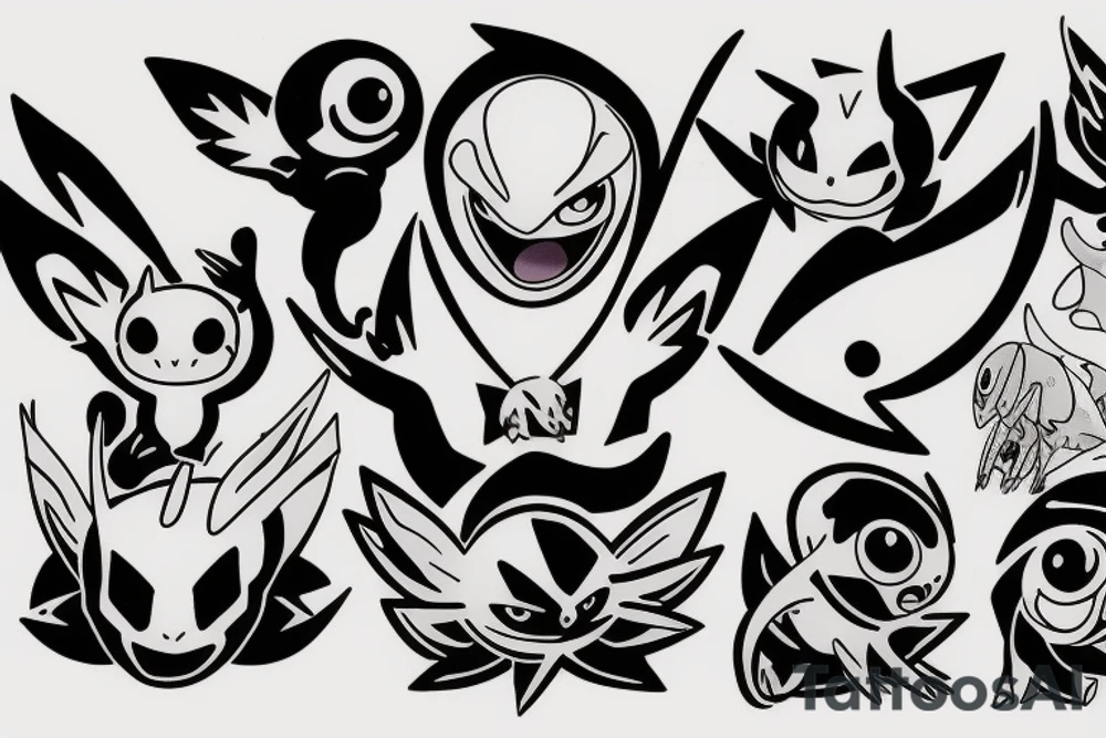 ectoplasma pokemon tattoo idea