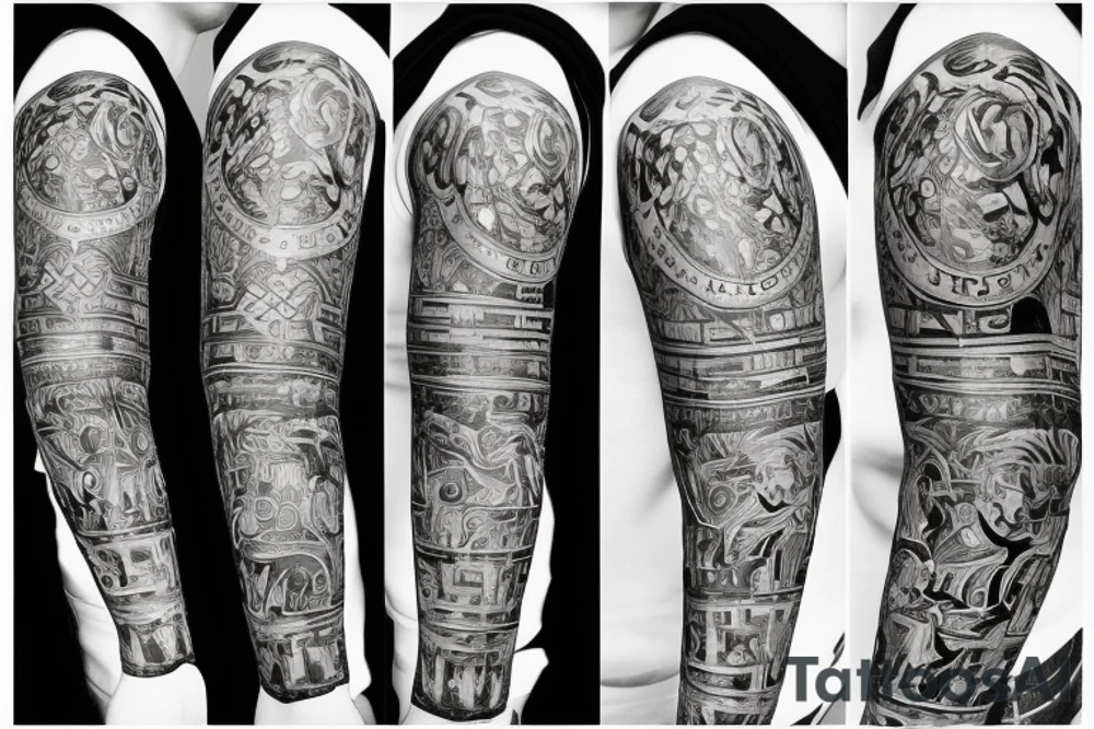Clock tattoo idea