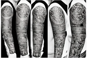 Clock tattoo idea