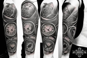 Clock tattoo idea