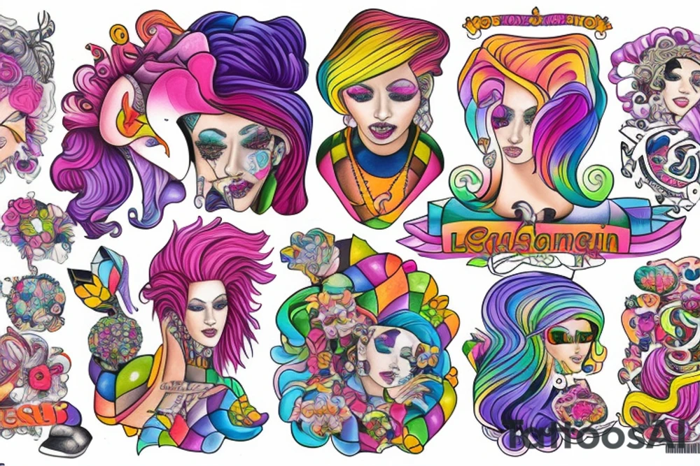 Lesbianism tattoo idea