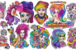 Lesbianism tattoo idea