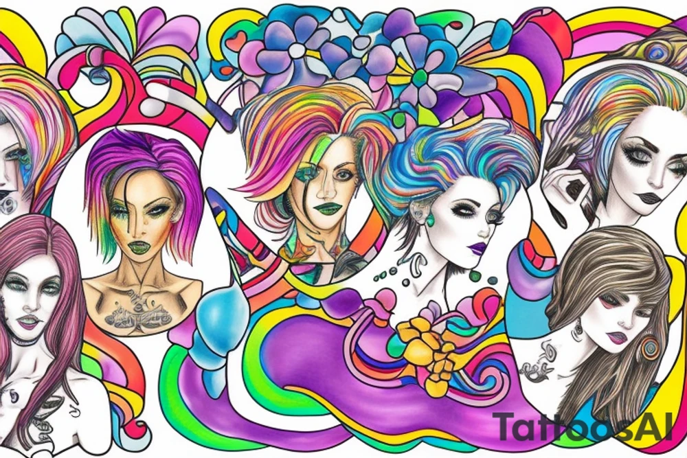 Lesbianism tattoo idea
