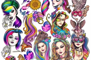 Lesbianism tattoo idea