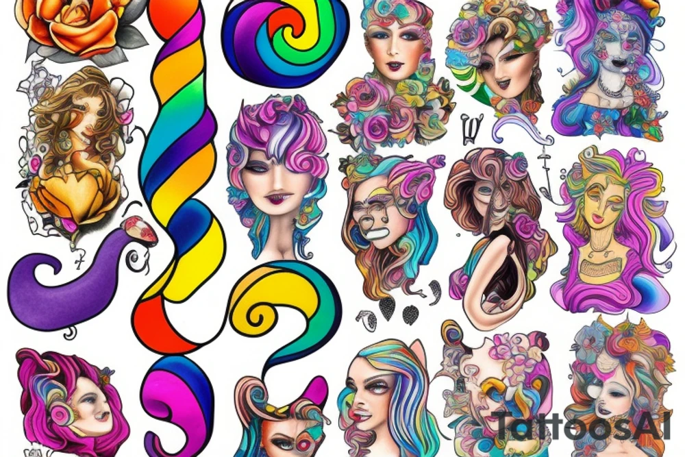 Lesbianism tattoo idea