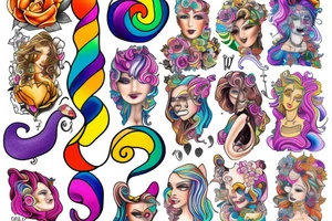 Lesbianism tattoo idea