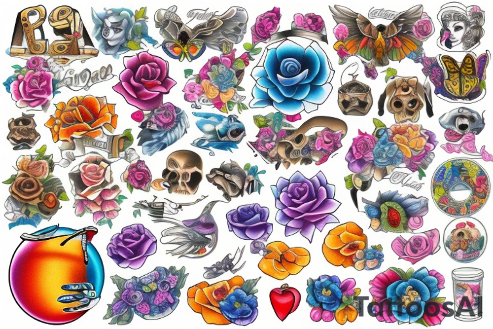 American traditional tattoo tattoo idea