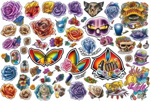American traditional tattoo tattoo idea