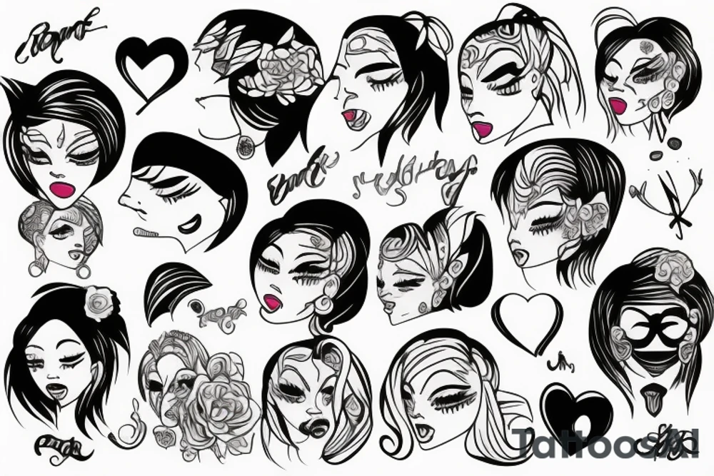 Lesbians tattoo idea