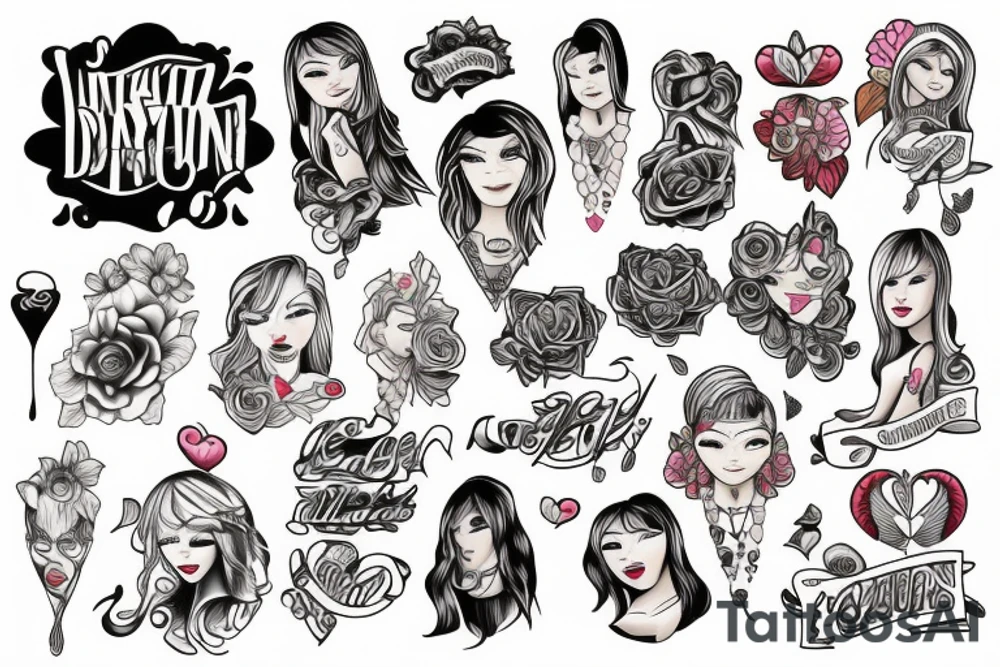 Lesbians tattoo idea