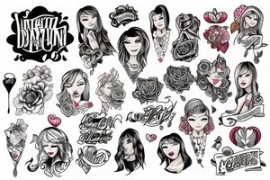 Lesbians tattoo idea