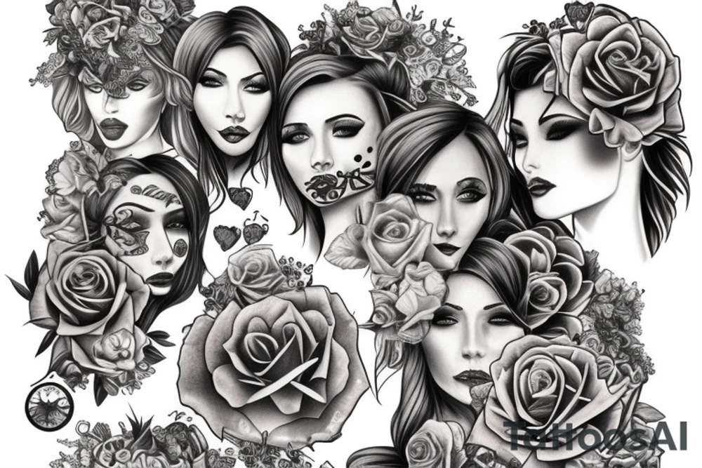Lesbians tattoo idea