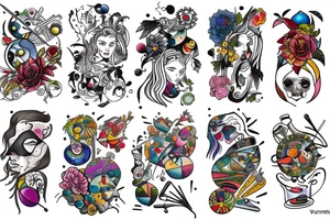 Lesbians tattoo idea