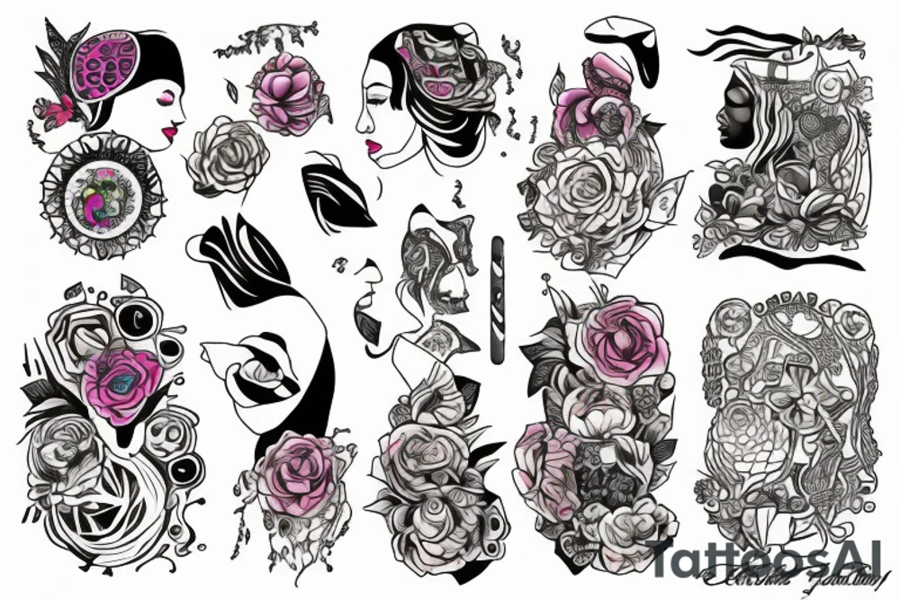 Lesbians tattoo idea