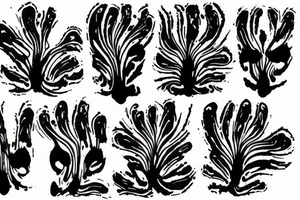 A Hermann Rorschach inkblot tattoo idea