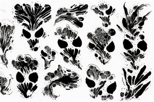 A Hermann Rorschach inkbloe tattoo idea