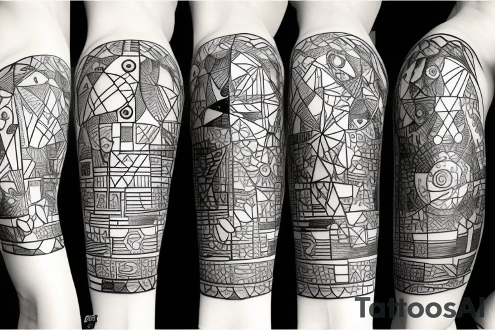 Woman tattoo idea